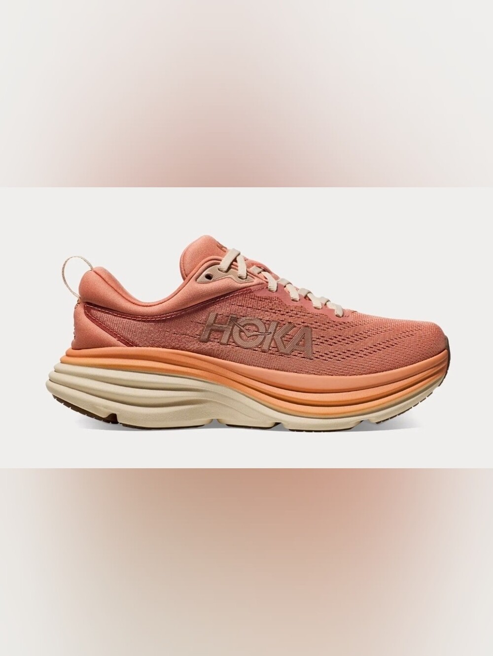 Hoka Bondi 8 Women's  Sandstone Size 8.5B